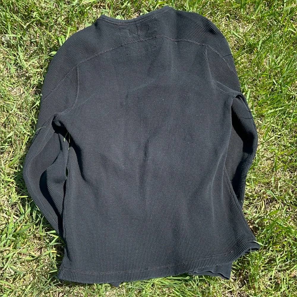 Polo Ralph Lauren Black Graphic Sweater womens large with antique vintage design - Picture 3 of 5